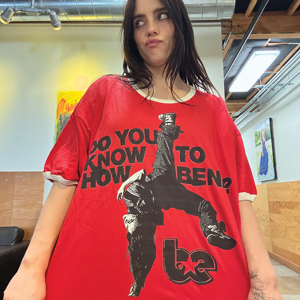 Billie eilish t shirt on sale