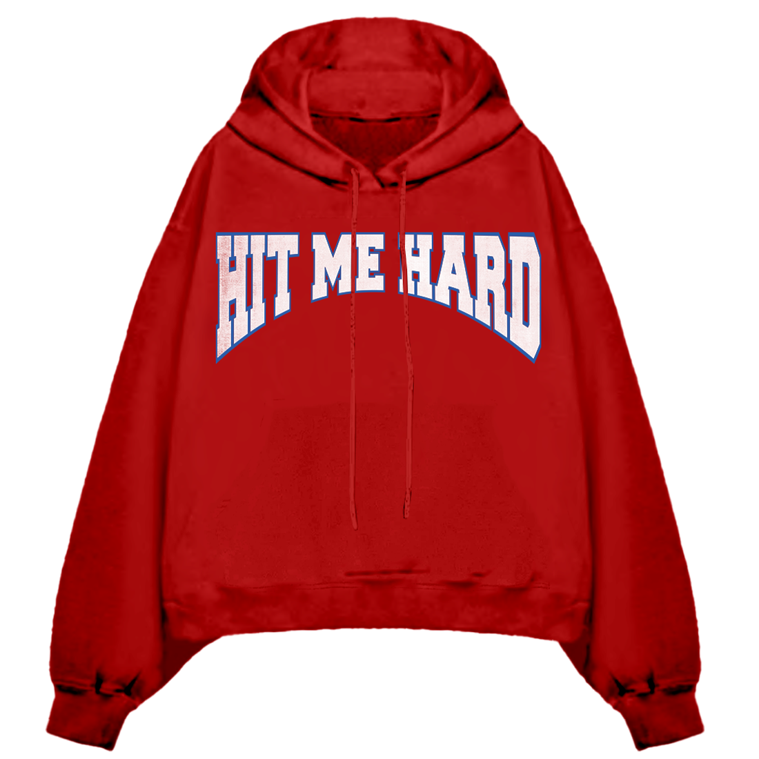 HIT ME HARD AND SOFT RED HOODIE Billie Eilish