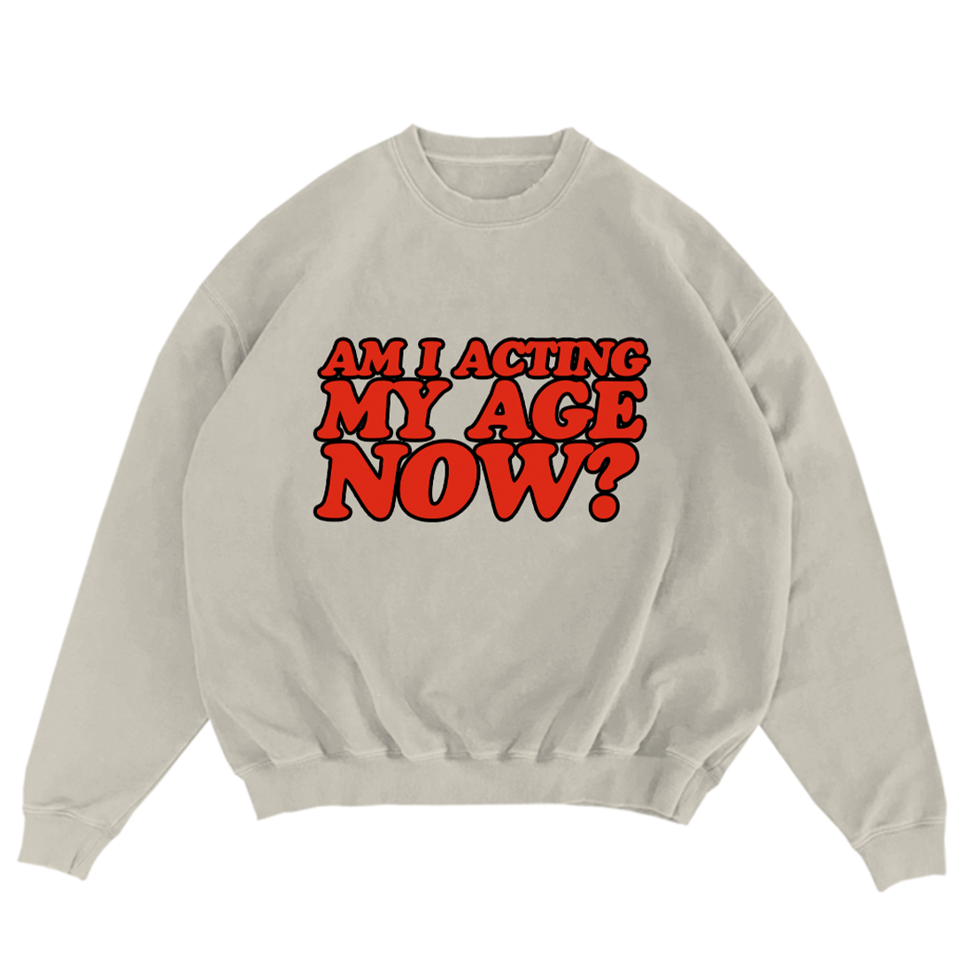 Billie Eilish Am I Acting My Age Now?  Crewneck 342249