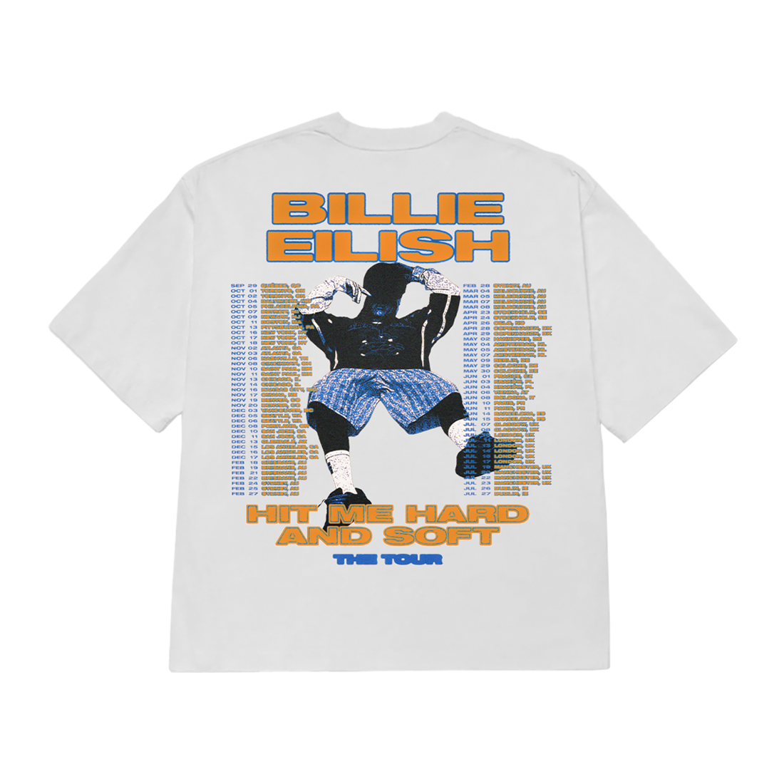 Billie Eilish HIT ME HARD AND SOFT Tour Tee T-Shirt 357435