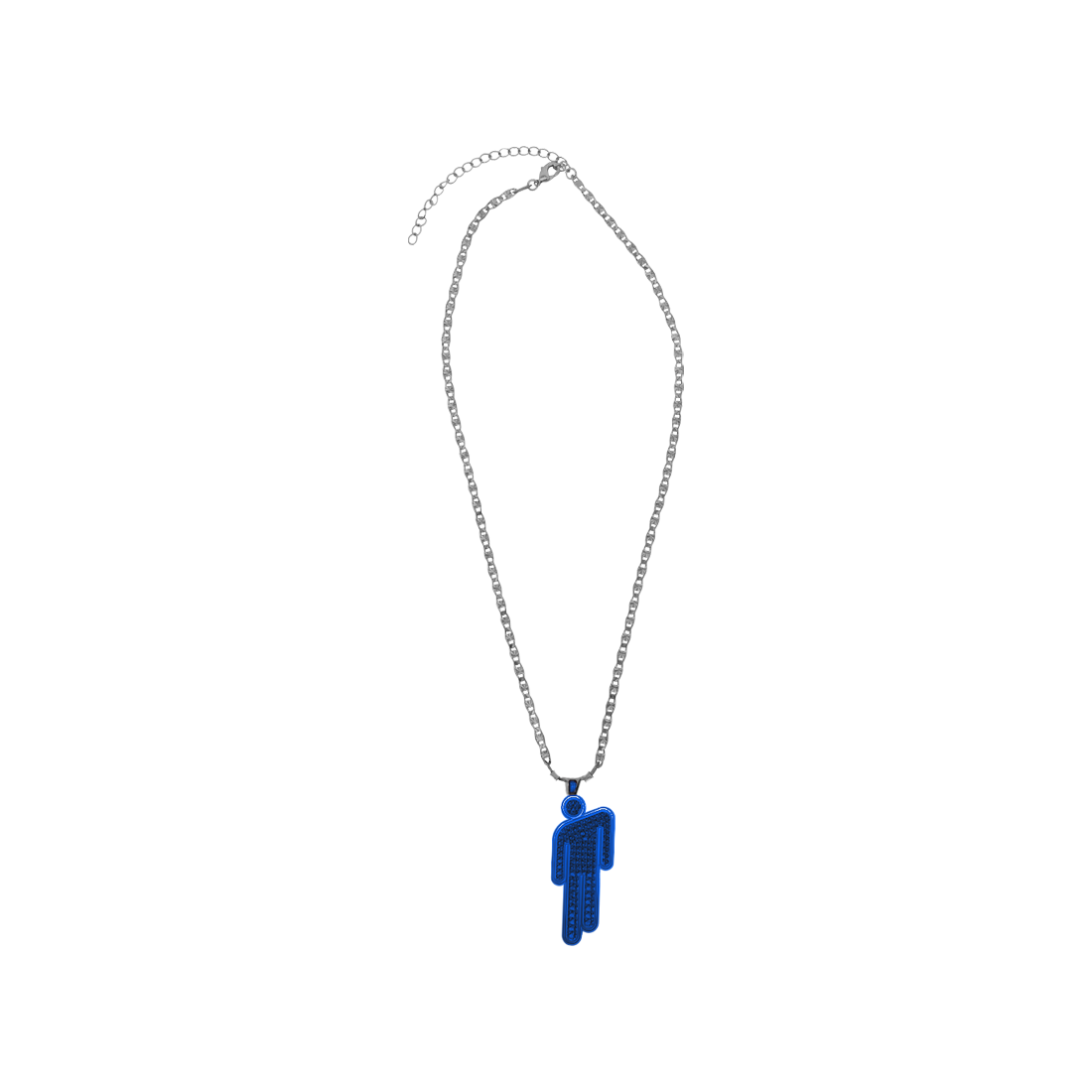 Billie Eilish HIT ME HARD AND SOFT Blue Blohsh Necklace 354625